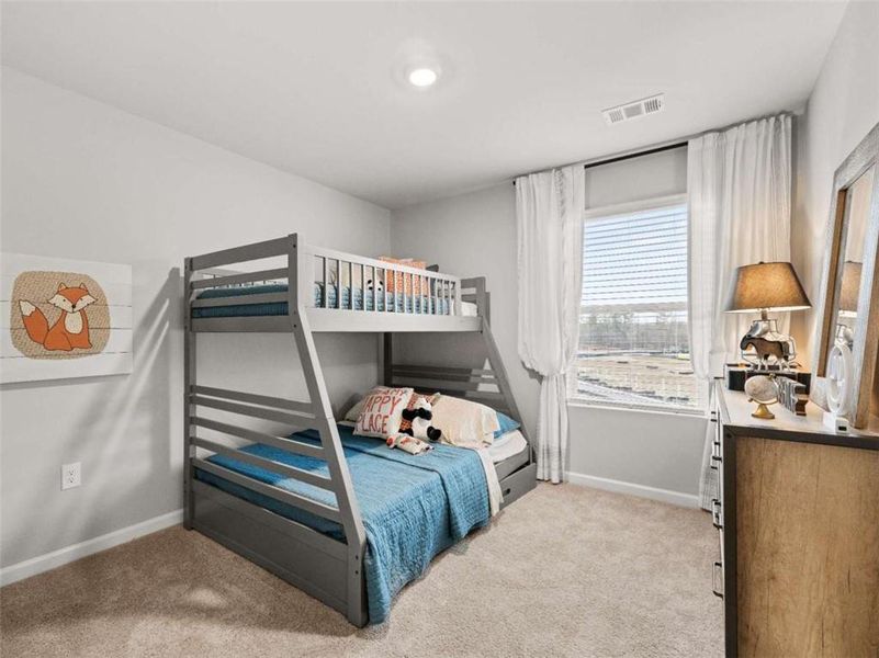 Furnished interior view inside a new home in Rosewood Farms, Acworth (Image 38).