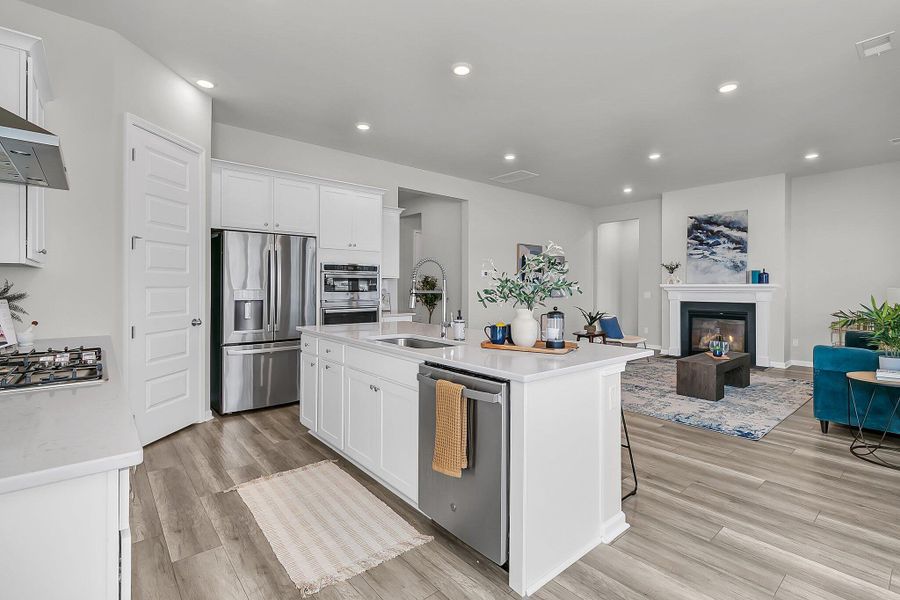 Furnished interior view inside a new home in Horizons at Summers Corner | 55+: The Legends, Summerville (Image 34).