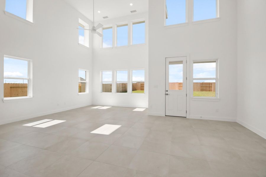 Sun-lit dining area (*Photo not of actual home and used for illustration purposes only.)