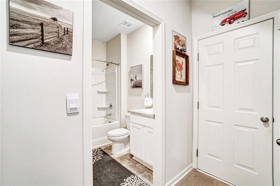 Furnished interior view inside a new home in , Dawsonville (Image 11).