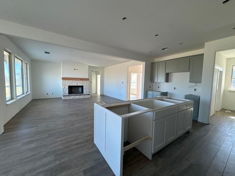 In-progress construction of a new home in Fairview Meadows, New Fairview, TX (Image 9).