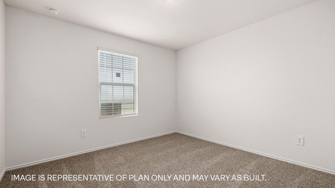 Representative unfurnished interior of a home built from the The Fairfield by D.R. Horton in Watermill, Uhland (Image 26).
