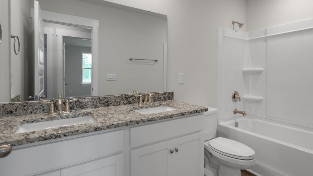 Furnished interior view inside a new home in Indigo Preserve Townhomes, Leland (Image 15).