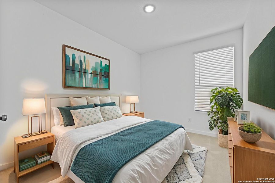 Furnished interior view inside a new home in Hidden Trails: Coastline Collection, Bulverde (Image 8).