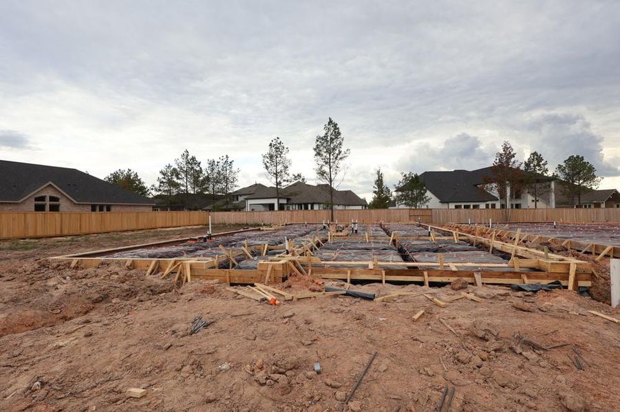 Every foundation at DWH is engineered and it’s inspected three times! We do not do “batch” testing.  Rest easy knowing your foundation comes with a 10 year warranty.