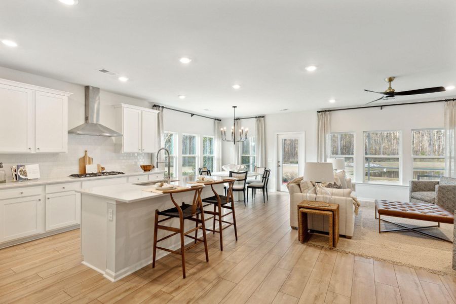 Furnished interior view inside a new home in Carnes Crossroads, Summerville (Image 4).