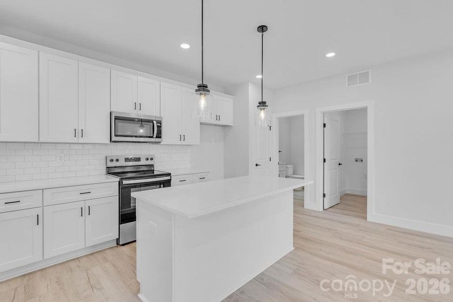 Furnished interior view inside a new home in , Gastonia (Image 8).