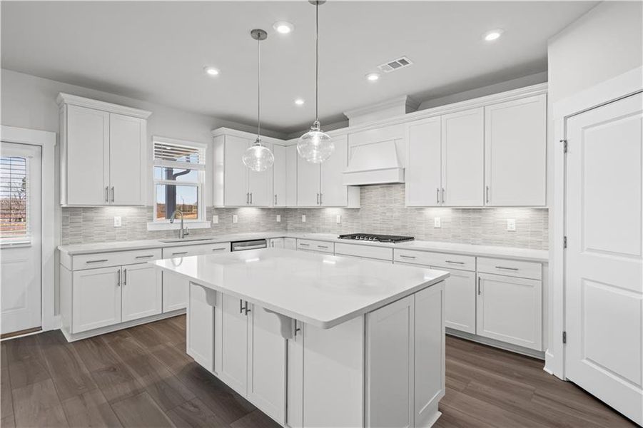 Furnished interior view inside a new home in Creekside at Skelton, Jefferson (Image 12).