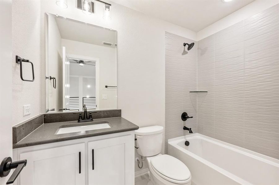 Furnished interior view inside a new home in Devonshire, Forney (Image 12).