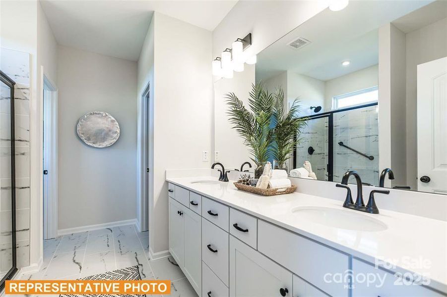Furnished interior view inside a new home in Pine Bluff, Midland (Image 6).