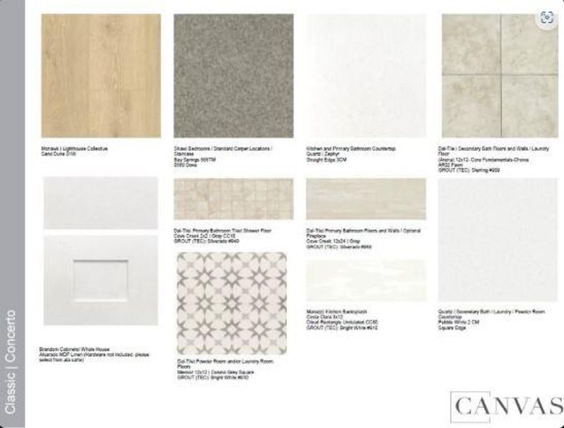 Design Selections. Home is currently under construction, selections subject to change. Design Selections. Home is currently under construction, selections subject to change.