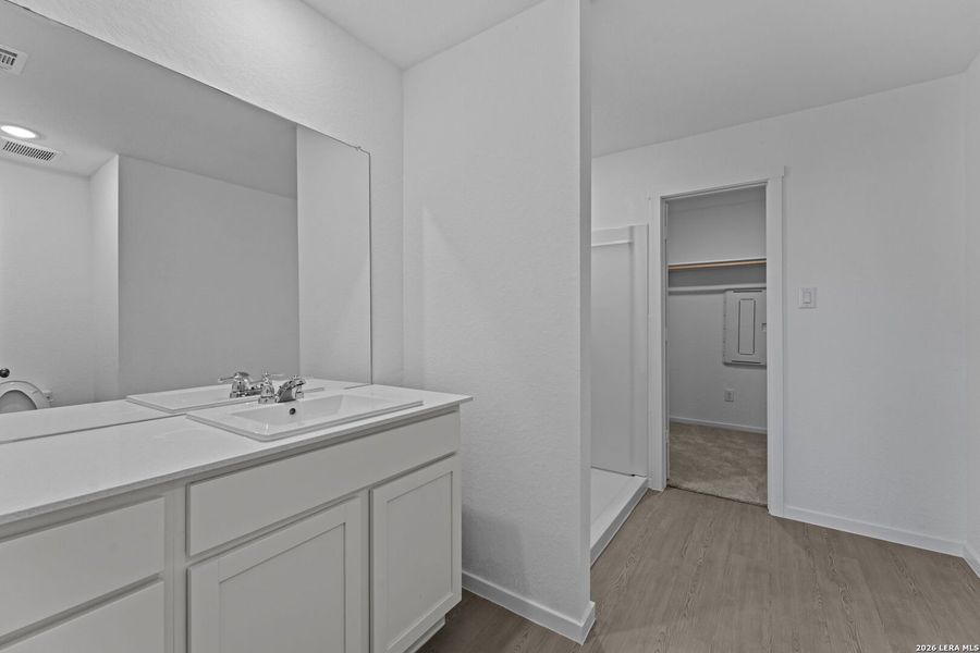 Furnished interior view inside a new home in Friendship Oaks, Fredericksburg (Image 7). Furnished interior view inside a new home in Friendship Oaks, Fredericksburg (Image 7).