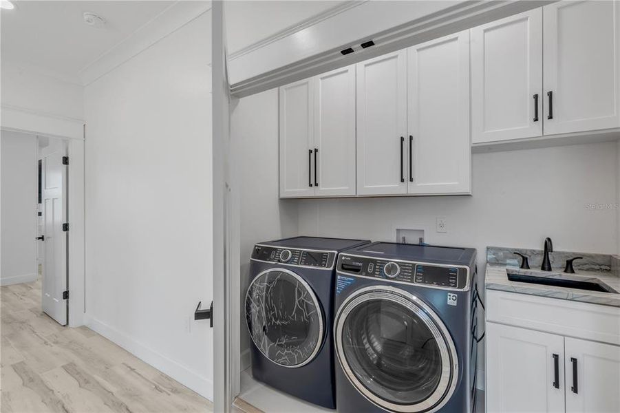 Furnished interior view inside a new home in , New Smyrna Beach (Image 61).