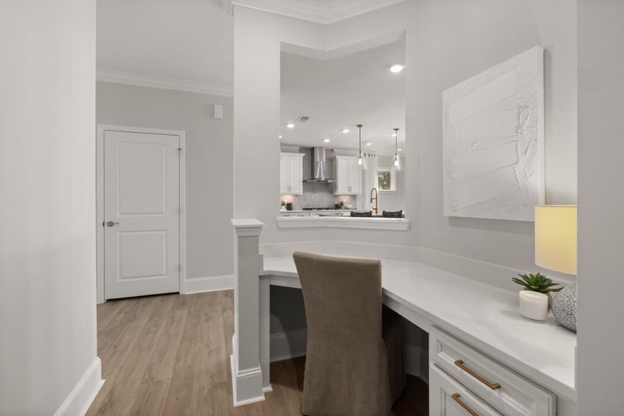 Representative furnished interior of a home built from the Continental by Pulte Homes in Everbrook, Angier (Image 14).