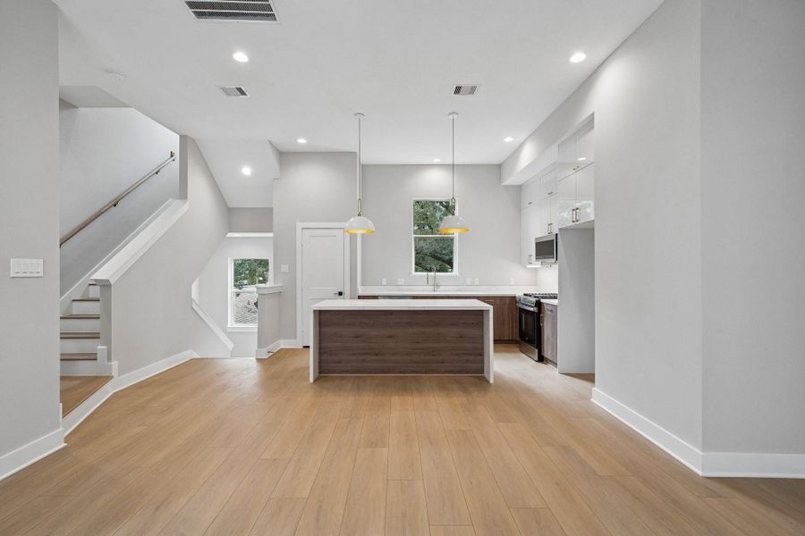 Furnished interior view inside a new home in , Houston (Image 17).