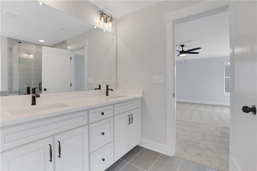 Furnished interior view inside a new home in Marble Tree, Ball Ground (Image 5).