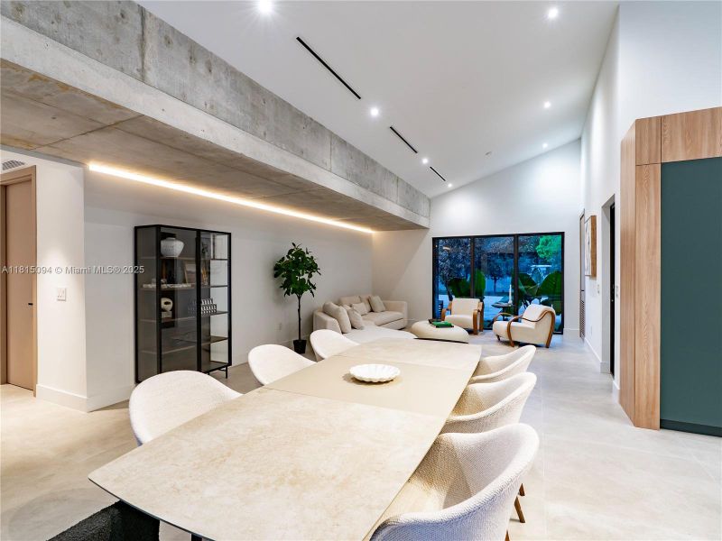 Furnished interior view inside a new home in , Miami (Image 5).