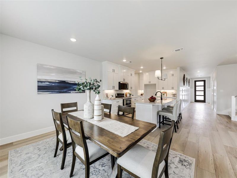 Furnished interior view inside a new home in , Sherman (Image 10).