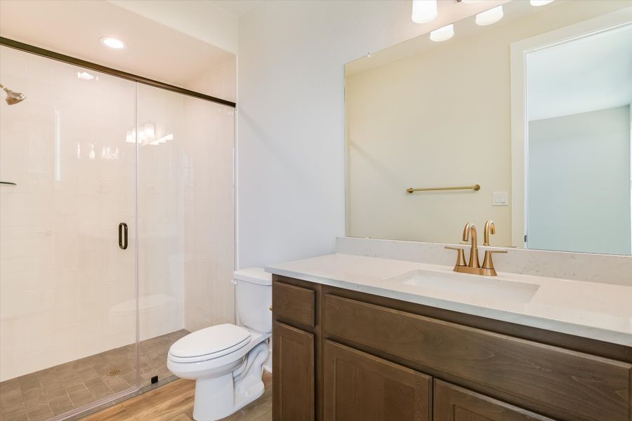 Representative furnished interior of a home built from the Avalon by Giddens Homes in Scofield Farms Estates, Georgetown (Image 131).