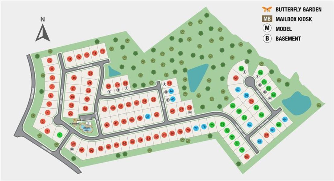 Image 64 of a home in Bailey Fence.