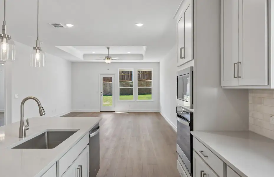 Furnished interior view inside a new home in Rosemary Fields, Godley (Image 6).