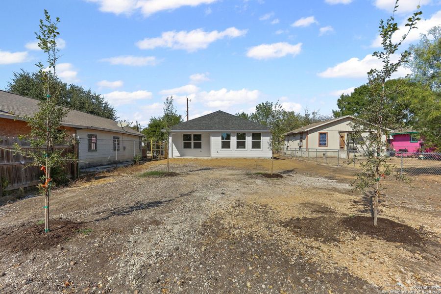 Exterior details and patio area of a home in , San Antonio (Image 4). Exterior details and patio area of a home in , San Antonio (Image 4).