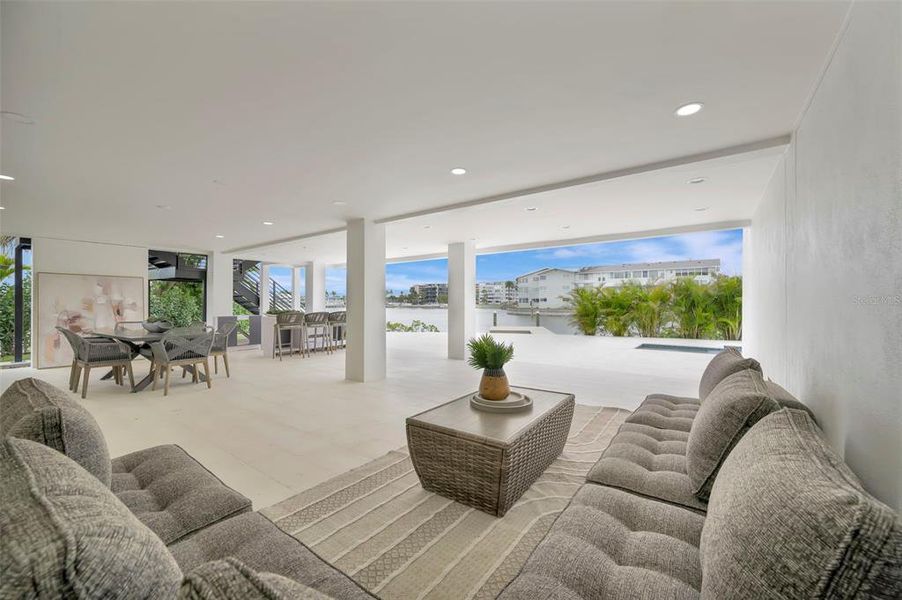 Furnished interior view inside a new home in , St. Petersburg (Image 19).