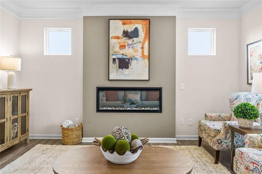 Furnished interior view inside a new home in Fair Oak, Calhoun (Image 16).