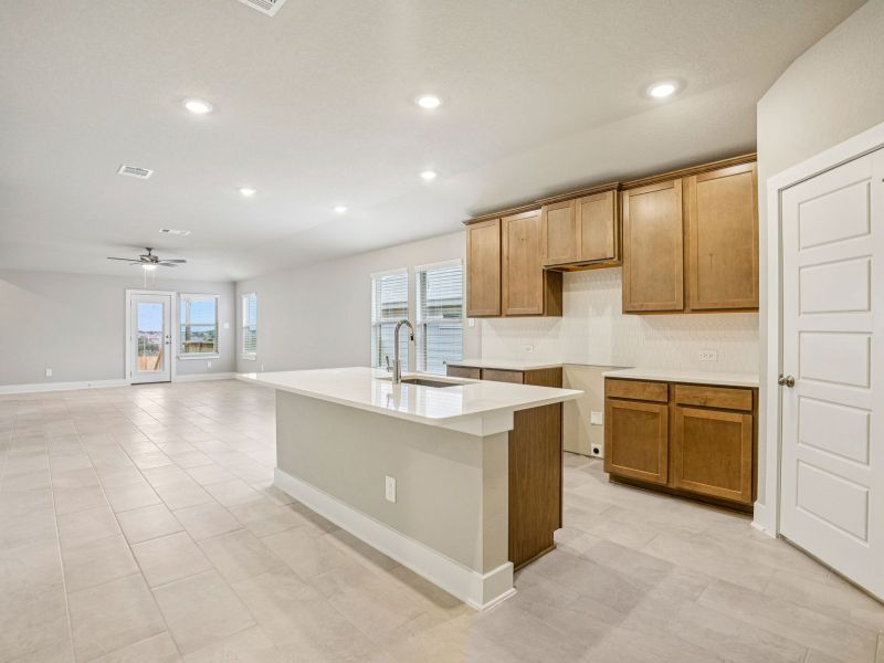 Furnished interior view inside a new home in Lark Canyon, New Braunfels (Image 9).