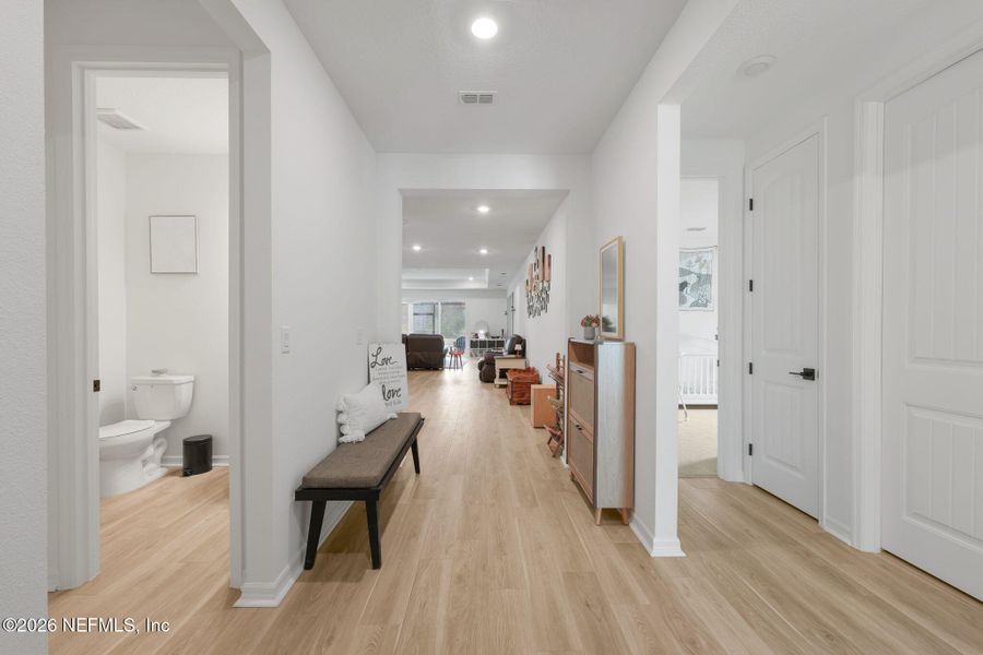 Furnished interior view inside a new home in , Jacksonville (Image 33).