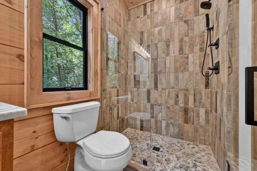 Furnished interior view inside a new home in , Blue Ridge (Image 10).