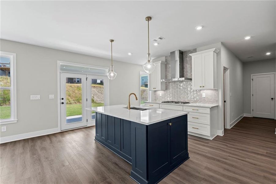 Furnished interior view inside a new home in Twin Lakes, Hoschton (Image 12).
