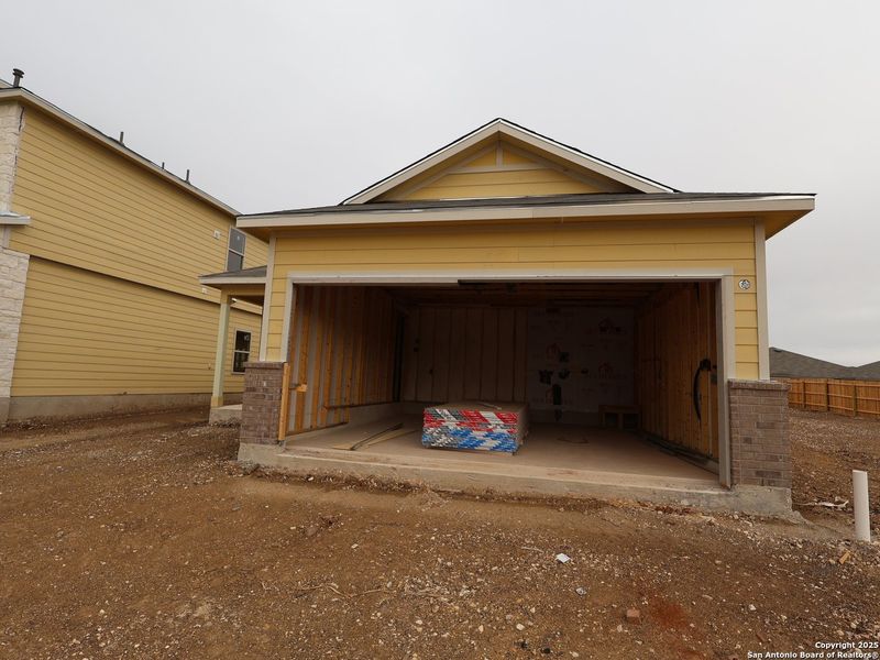 In-progress construction of a new home in Winding Brook, San Antonio, TX (Image 25).