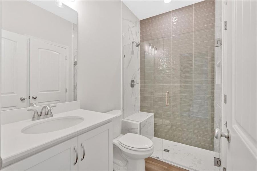 Furnished interior view inside a new home in Stratford at NatureWalk, Dallas (Image 16).