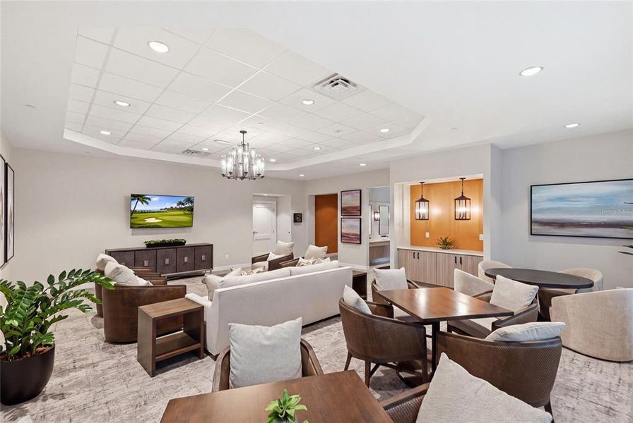Furnished interior view inside a new home in , Punta Gorda (Image 16).
