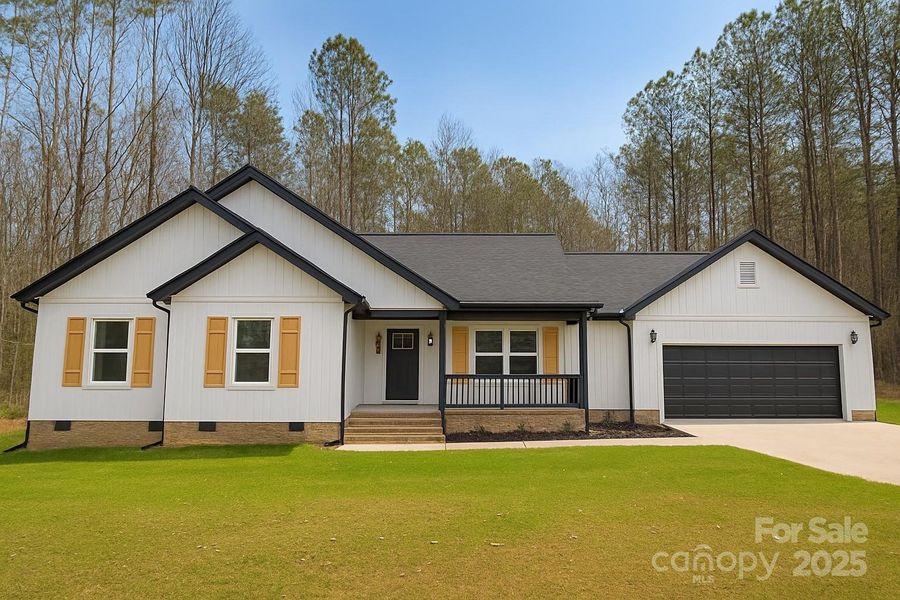 Front exterior of a new home in , Lancaster, SC, highlighting curb appeal (Image 1). Front exterior of a new home in , Lancaster, SC, highlighting curb appeal (Image 1).