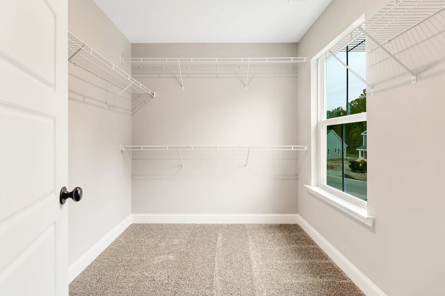 Edisto Massive 67 Sq Ft Owner's Walk-In Closet with Window