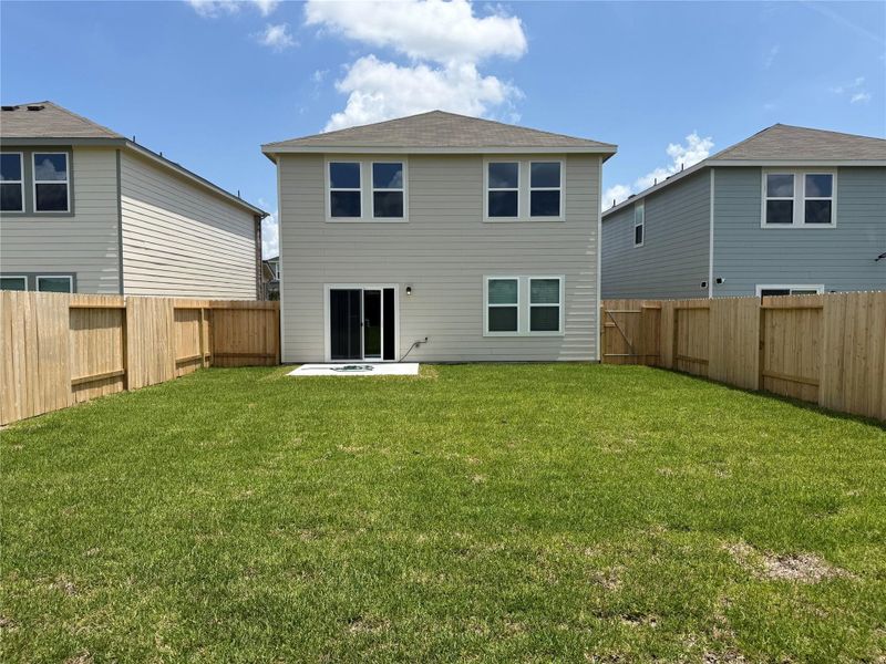 Exterior details and patio area of a home in Wayside Village, Houston (Image 3). Exterior details and patio area of a home in Wayside Village, Houston (Image 3).