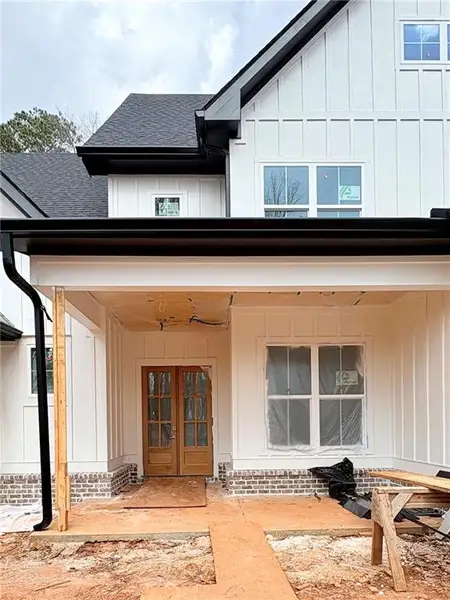 In-progress construction of a new home in , Covington, GA (Image 6).