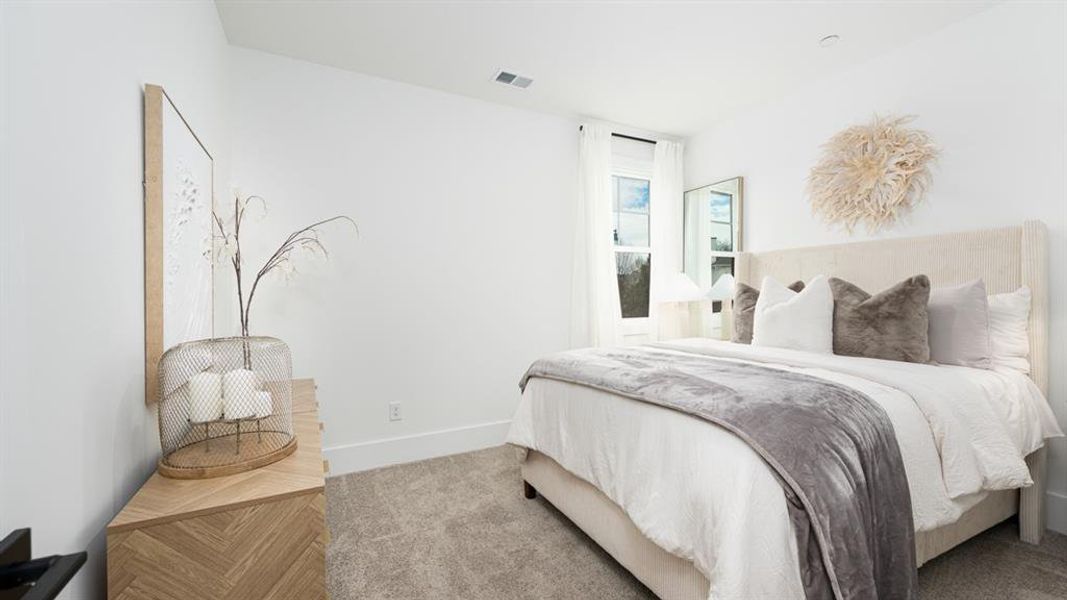 Furnished interior view inside a new home in The Village at Sandy Plains, Marietta (Image 46).