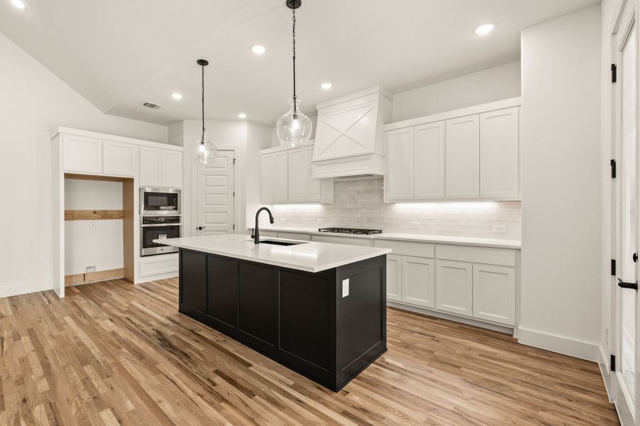 Furnished interior view inside a new home in Parks of Aledo, Aledo (Image 6).