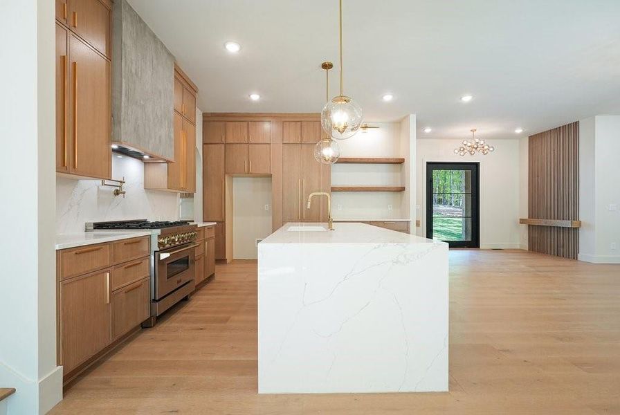 Furnished interior view inside a new home in , Canton (Image 12).