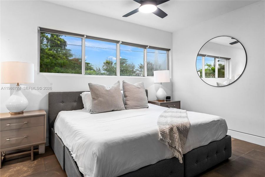 Furnished interior view inside a new home in , Miami (Image 14).