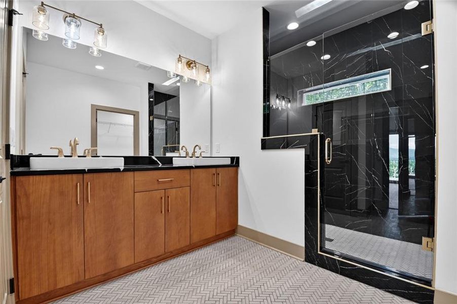 Furnished interior view inside a new home in , Ellijay (Image 12).