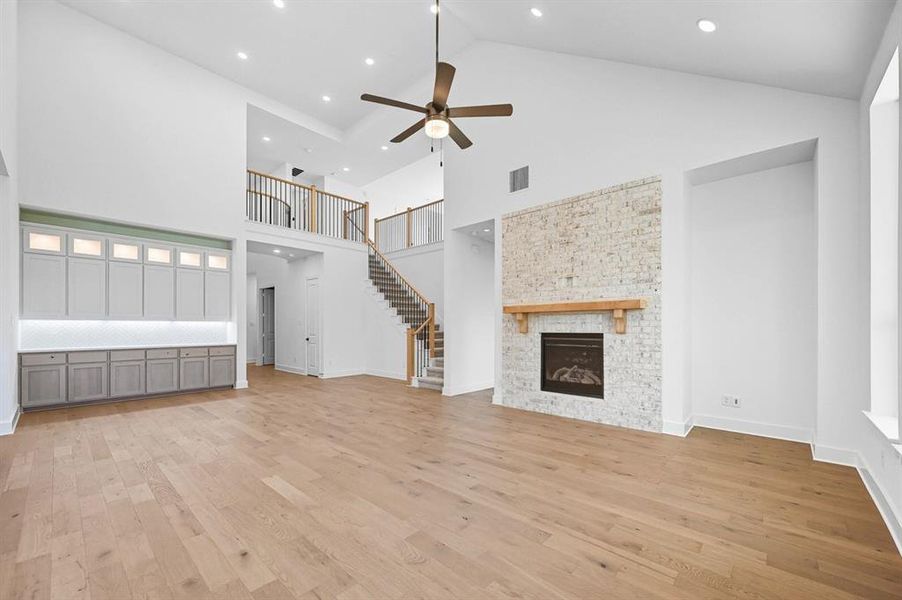 Spacious, unfurnished interior of a new home in Sonoma Verde: 70ft. lots, McLendon-Chisholm (Image 13). Spacious, unfurnished interior of a new home in Sonoma Verde: 70ft. lots, McLendon-Chisholm (Image 13).