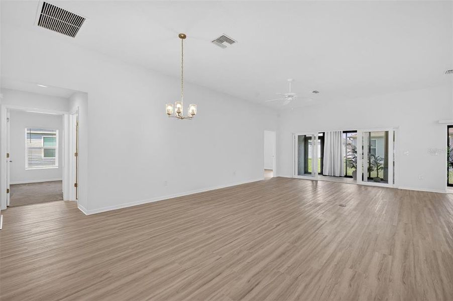 Spacious, unfurnished interior of a new home in , The Villages (Image 25). Spacious, unfurnished interior of a new home in , The Villages (Image 25).