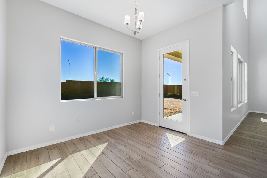 Representative unfurnished interior of a home built from the Revere by Taylor Morrison in Allen Ranches Expedition Collection, Litchfield Park (Image 27). Representative unfurnished interior of a home built from the Revere by Taylor Morrison in Allen Ranches Expedition Collection, Litchfield Park (Image 27).
