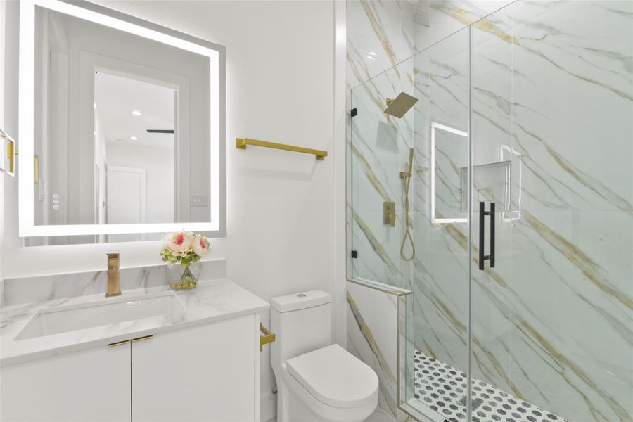 Furnished interior view inside a new home in , Houston (Image 3). Furnished interior view inside a new home in , Houston (Image 3).