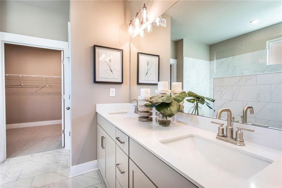 Furnished interior view inside a new home in , Marietta (Image 9). Furnished interior view inside a new home in , Marietta (Image 9).