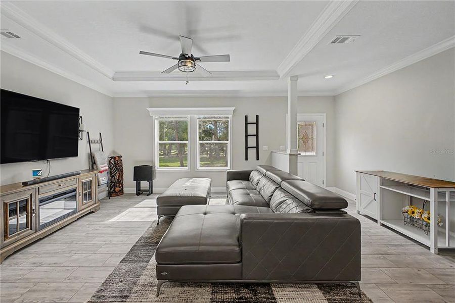 Furnished interior view inside a new home in , Weeki Wachee (Image 43). Furnished interior view inside a new home in , Weeki Wachee (Image 43).